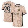 Officiële Voetbalshirt Paris Saint-Germain Bradley Barcola 29 Vierde Jordan 2023-24 - Heren